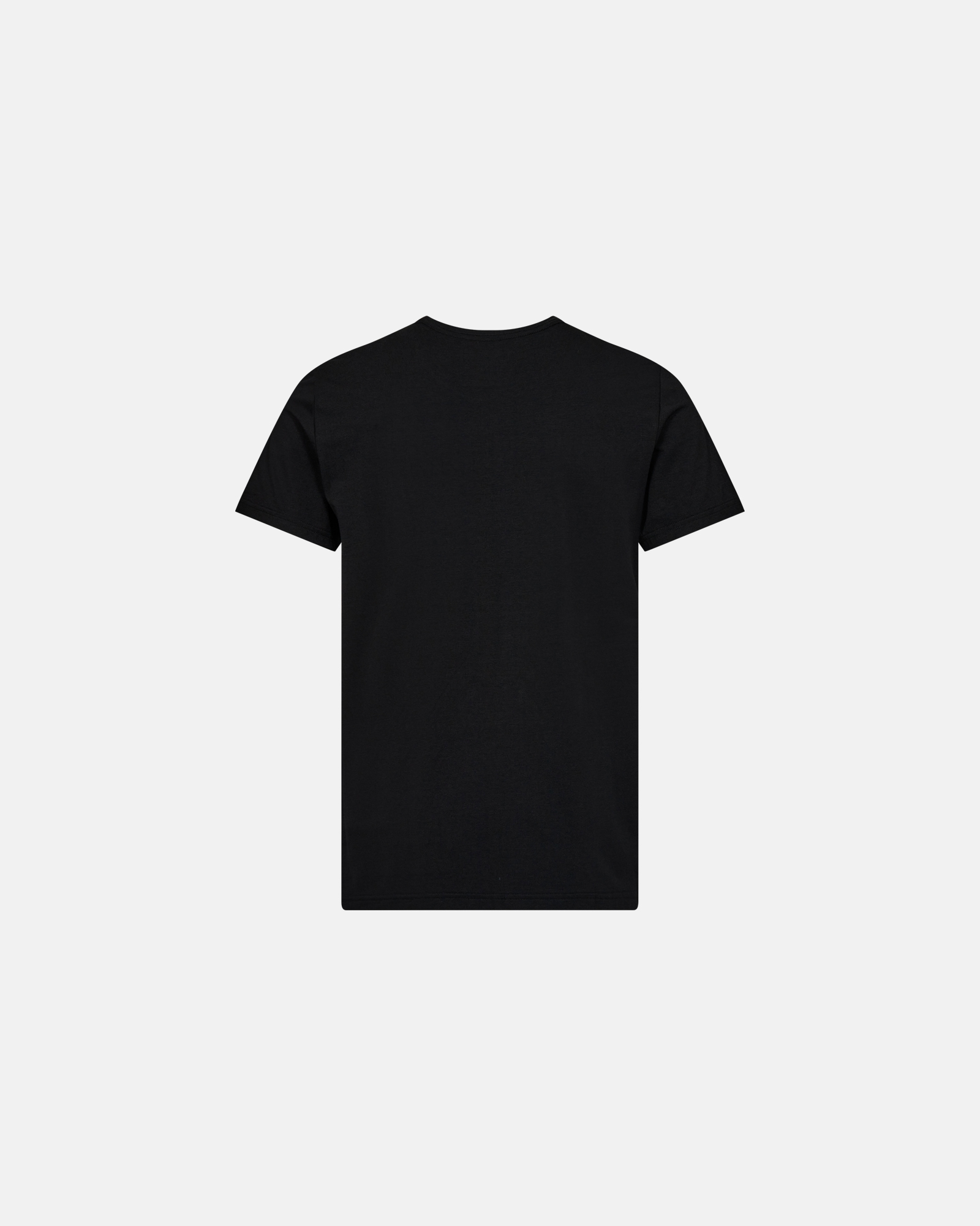 Bambus, T-Shirt Rundhals, Schwarz -Dovre Bambus, T-Shirt Rundhals, Schwarz -Dovre