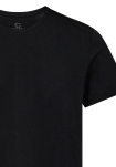 Bambus, T-Shirt Rundhals, Schwarz -Dovre