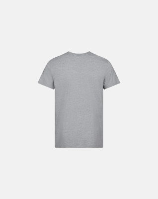 Bambus, T-Shirt Rundhals, Hellgrau -Dovre
