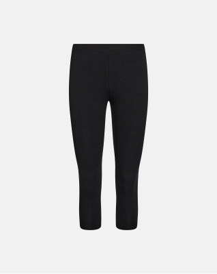 Bambusviskose, 3/4 leggings, Schwarz -Decoy