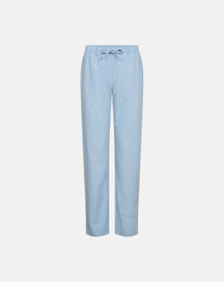 Bambus, "Seersucker" Schlafhosen, Blau -JBS of Denmark Women