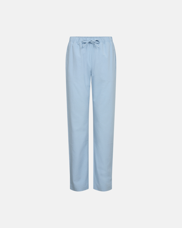 Bambus, "Seersucker" Schlafhosen, Blau -JBS of Denmark Women