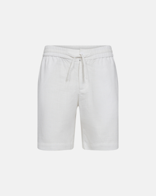 Leinen, Shorts, Weiß