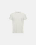 T-Shirt mit Logo, Bambusviskose, Weiß