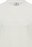 T-Shirt mit Logo, Bambusviskose, Weiß
