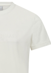 T-Shirt mit Logo, Bambusviskose, Weiß