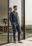Leinen, Hose, Marineblau -JBS of Denmark Men
