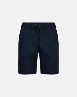 Leinen, Shorts, Marineblau -JBS of Denmark Men