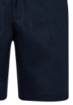 Leinen, Shorts, Marineblau -JBS of Denmark Men