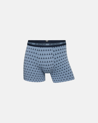 Bambusviskose, Boxershorts, 3er-Pack, Marineblau, Blau, Hellblau -JBS