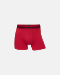Bambusviskose, Boxershorts, 3er-Pack, Hellblau, Rot, Marineblau -JBS