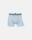 Bambusviskose, Boxershorts, 3er-Pack, Hellblau, Rot, Marineblau -JBS