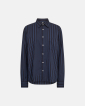 Bio-Baumwolle, Pyjamahemd, Navy -JBS of Denmark Unisex