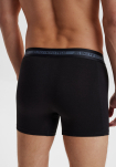 Bambusviskose, Boxershorts, 3-pack, Schwarz -JBS