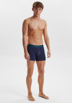 Bambusviskose, Boxershorts, 3-pack, Mehrfarbig -JBS