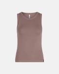 Bambus, geripptes Top, Braun -JBS of Denmark Women