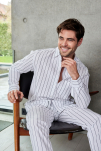 Bio-Baumwolle, Pyjamahose, Mehrfarbig -JBS of Denmark Unisex
