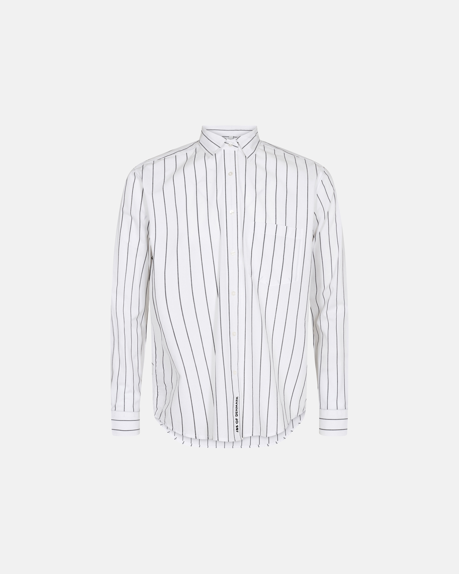 Bio-Baumwolle, Pyjamahemd, Weiß -JBS of Denmark Unisex Bio-Baumwolle, Pyjamahemd, Weiß -JBS of Denmark Unisex