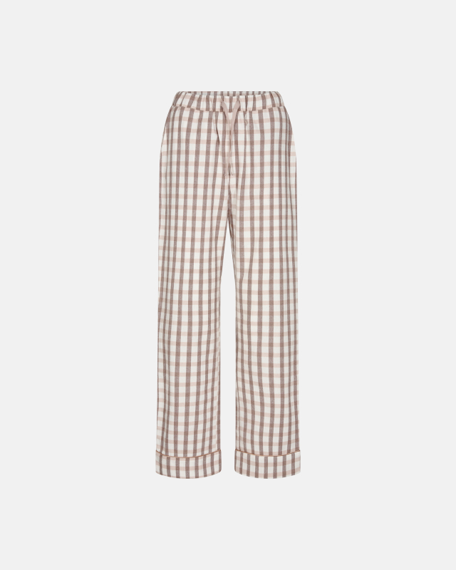 100% Bio-Baumwolle, Pyjamahose, Braun -JBS of Denmark Women