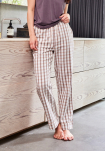 100% Bio-Baumwolle, Pyjamahose, Braun -JBS of Denmark Women