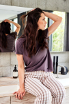 Bambusviskose, T-shirt, Braun -JBS of Denmark Women