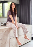 Bambusviskose, T-shirt, Braun -JBS of Denmark Women