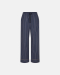 100% Bio-Baumwolle, Pyjamahose, Blau -JBS of Denmark Women