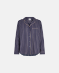 100% Bio-Baumwolle, Pyjamahemd, Blau -JBS of Denmark Women