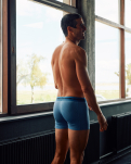 Bambusviskose, Boxershorts, 3-pack, Blau -JBS
