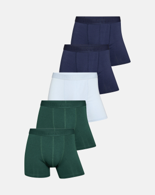 Bambus, Boxershorts, 5-pack, Mehfarbig -Resteröds