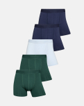 Bambus, Boxershorts, 5-pack, Mehfarbig -Resteröds