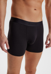 Bambusviskose, Boxers, 5-pak, Luxuriöse Geschenkbox, Schwarz -JBS