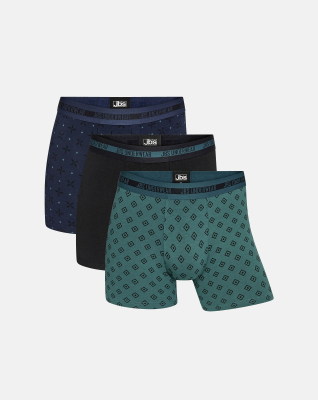 Bambusviskose, Unterhosen, 3-pack, Mehrfarbig 116 -JBS