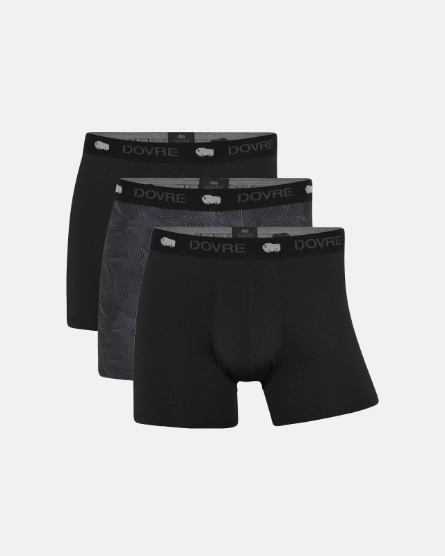Recycelte polyester, Tights, 3-pack, Mehrfarbig -Dovre