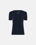 Bambus, T-Shirt v-neck "slim-fit", Marine -JBS of Denmark Women