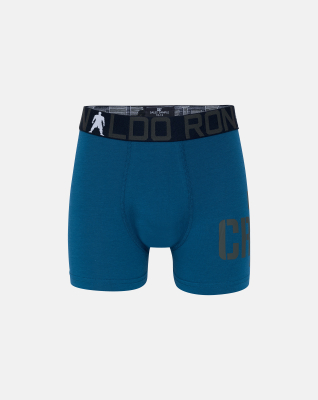 Bambus, Boxers "Boys", 2-pack, Blau -CR7