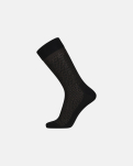 Bambusviskose, Socken, Braun mit Muster -Egtved