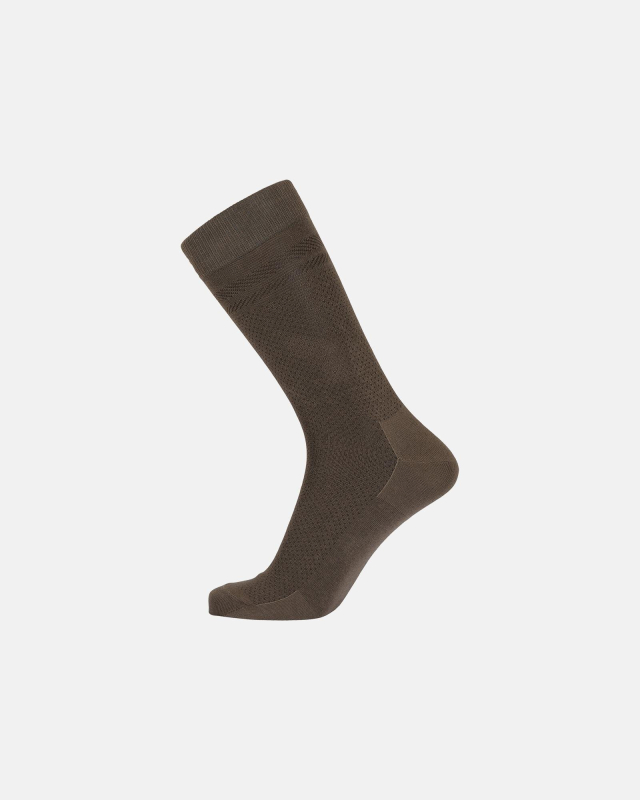 Bambusviskose, Socken, Braun gepunktet -Egtved