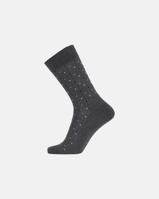 Bambusviskose, Socken, Grau gepunktet -Egtved