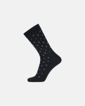 Bambusviskose, Socken, Schwarz gepunktet -Egtved