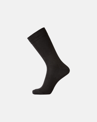 Socken "No elastic", Bambusviskose, Schwarz