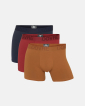 Bambus, Boxershorts, 3-Pack, Mehrfarbig 904 - Dovre