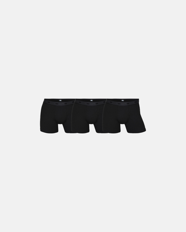 Bambus, Boxershorts, 3-Pack, Schwarz 900 -Dovre