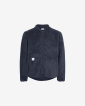 Recycelte Polyester, Original Fleecejacke, marine - Resteröds