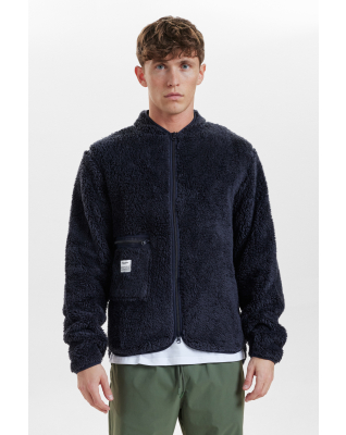 Recycelte Polyester, Original Fleecejacke, marine -Resteröds