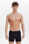 Bambus, Boxers (ekstra lang), 3-Pack, Schwarz -Resteröds