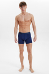 Bambus, Boxers (ekstra lang), 3-Pack, Blau -Resteröds