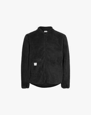 Recycelte Polyester, Original Fleecejacke, schwarz -Resteröds