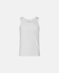 Bambusviskose, Tanktop, 2er-pack, Weiß