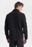 Recyceltes Polyester, Fleece, Schwarz -Resteröds